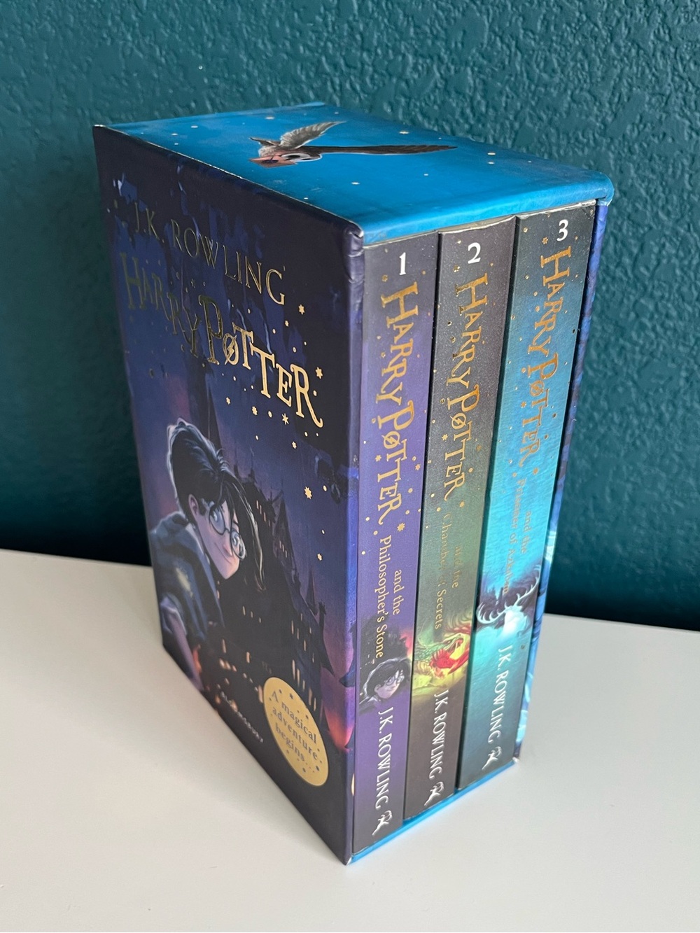 Harry Potter 1-3 Box Set: A Magical Adventure Begins By JK Rowling